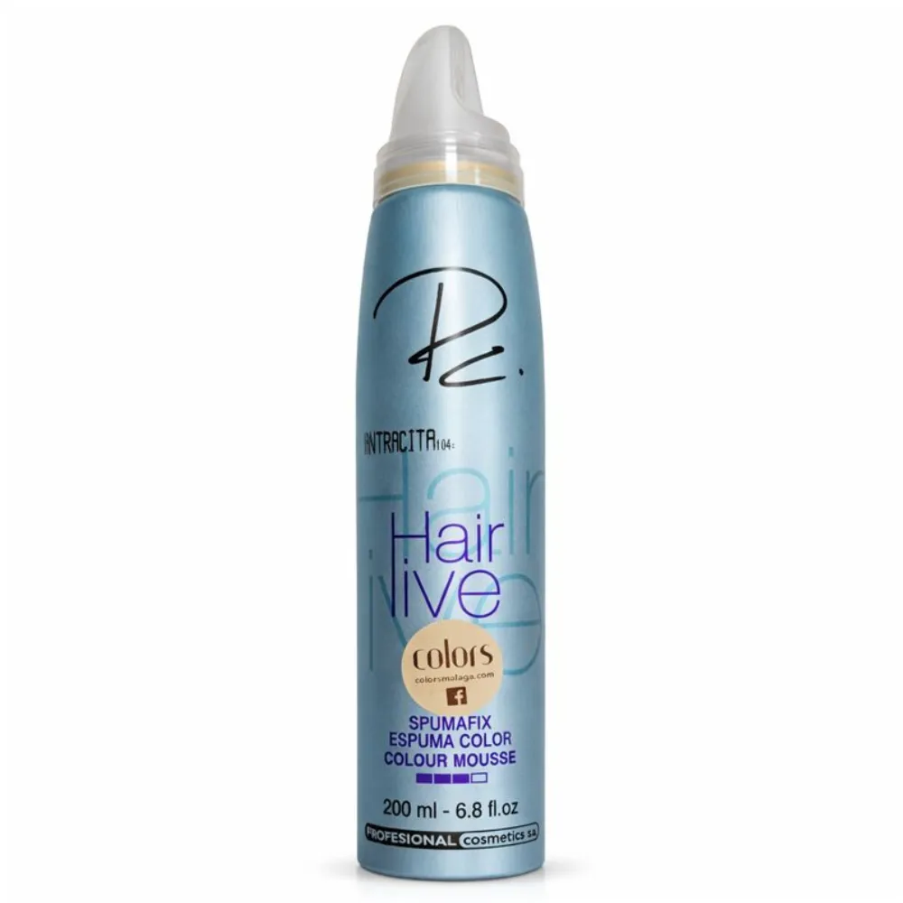 Profesional Cosmetics Espuma Color Antracita 200ml